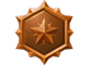 Bronze affiliate tier medal